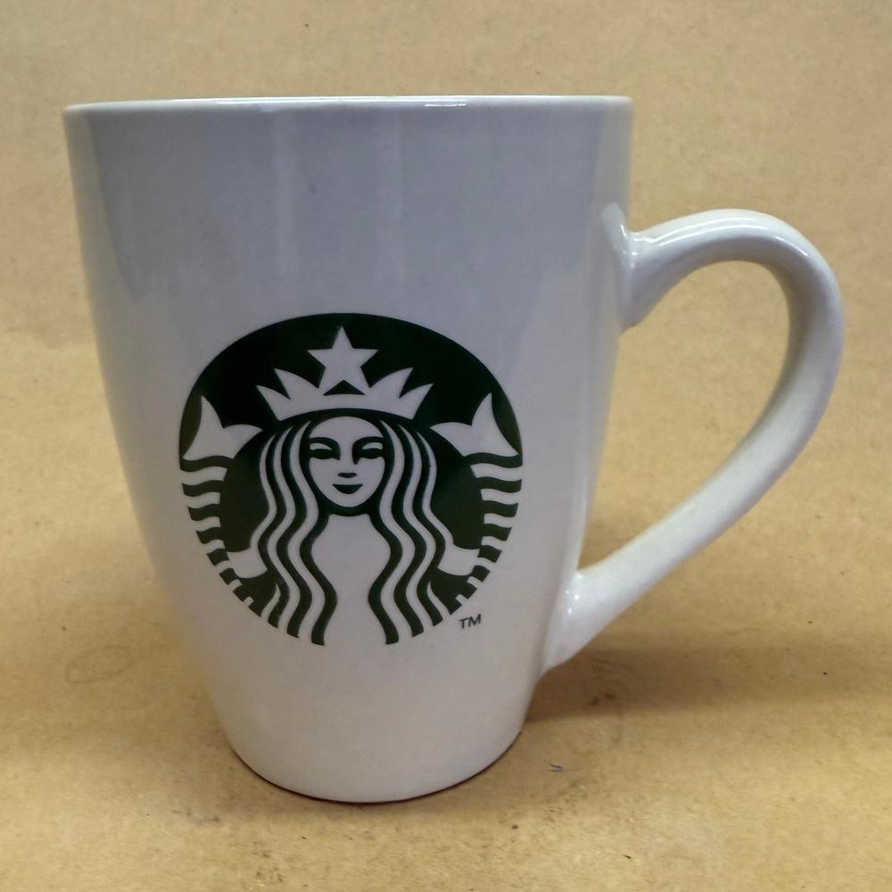 Starbucks White with Black Siren Mug-2011