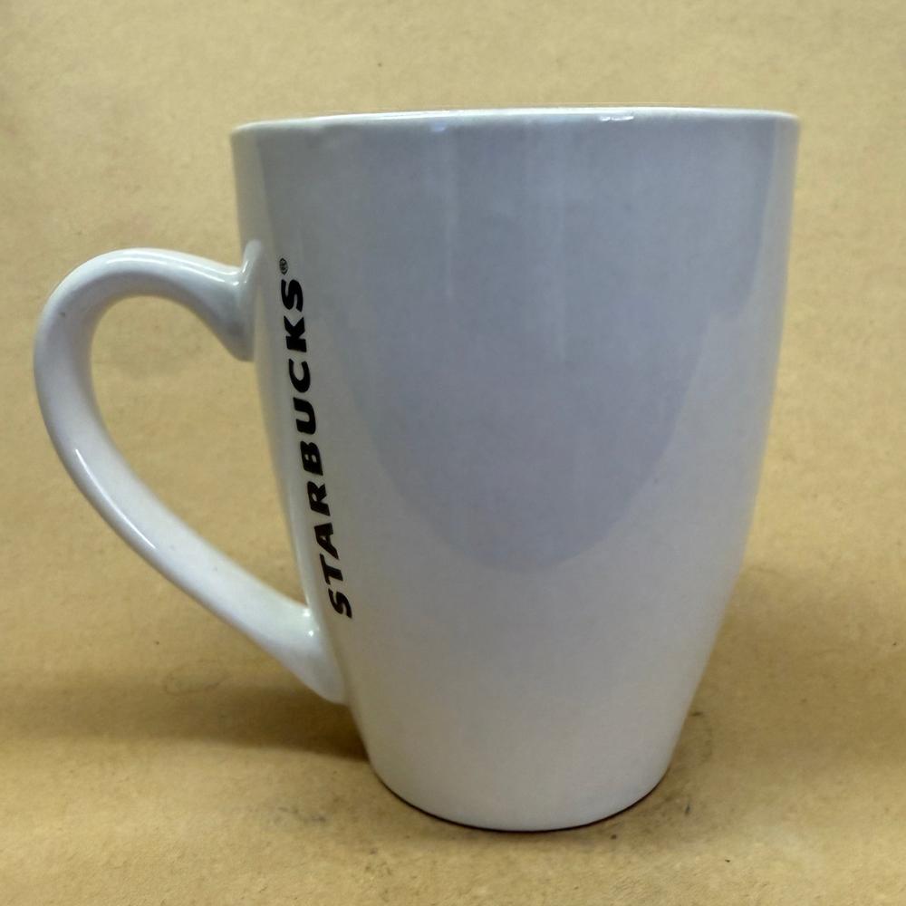 Starbucks White with Black Siren Mug-2011