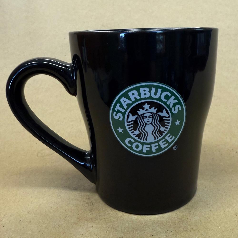 Starbucks Black with Full Siren Logo Mug-2008