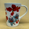 Starbucks Blue Flowers Red Coffee Beans Mug-2008