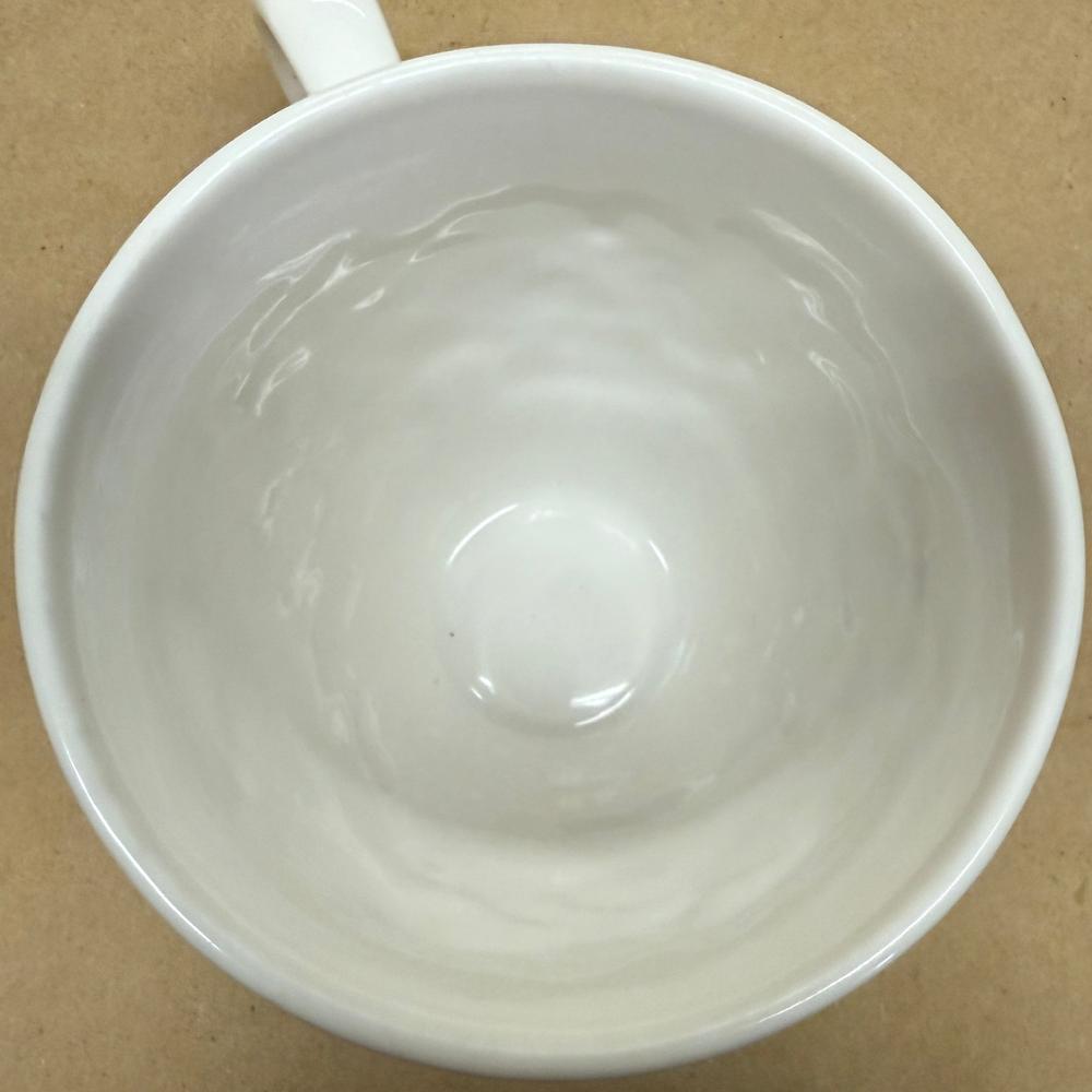 Starbucks White Poinsettia Red Holly Berries Mug-2004