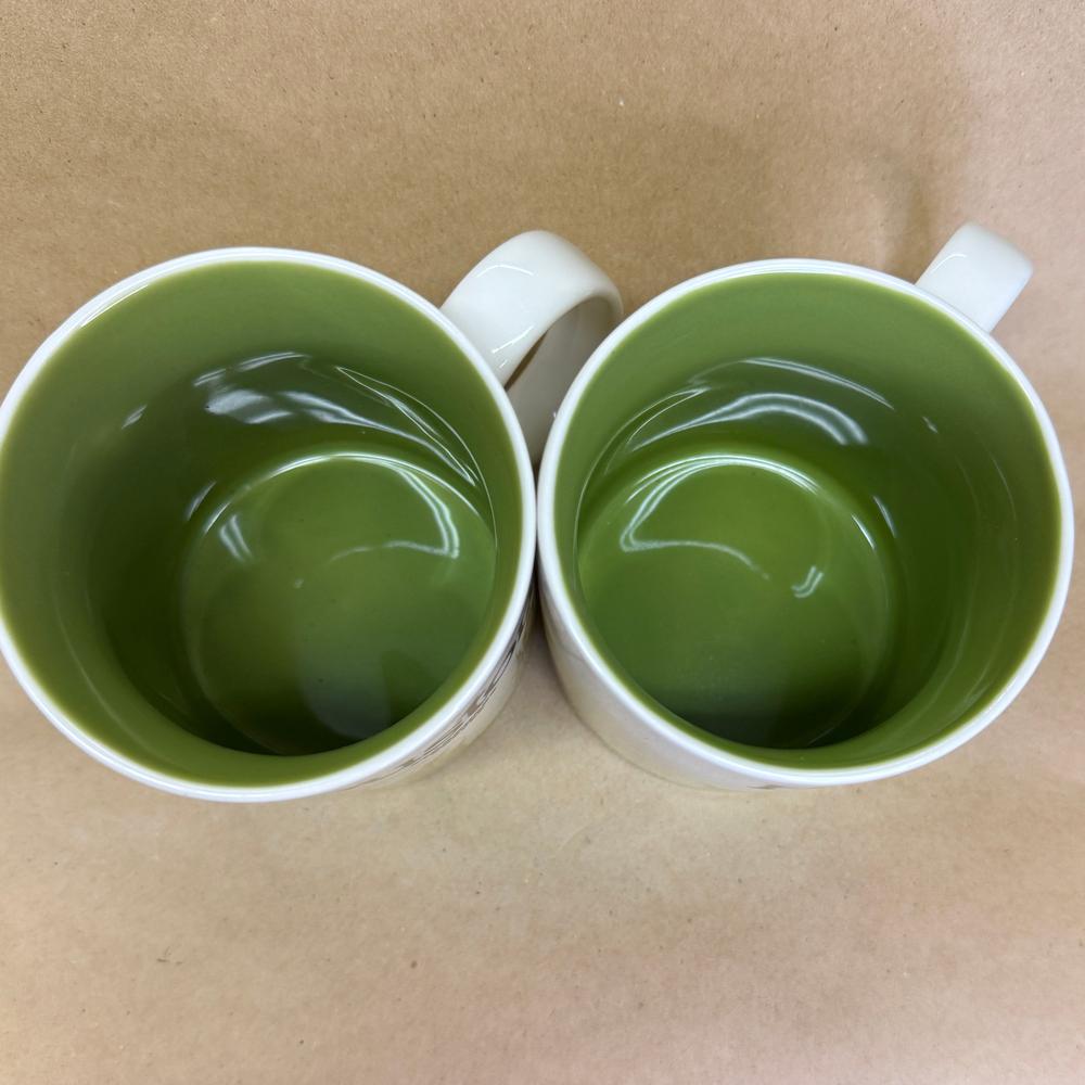 Starbucks Global Icon Houston Mugs Pair-2012