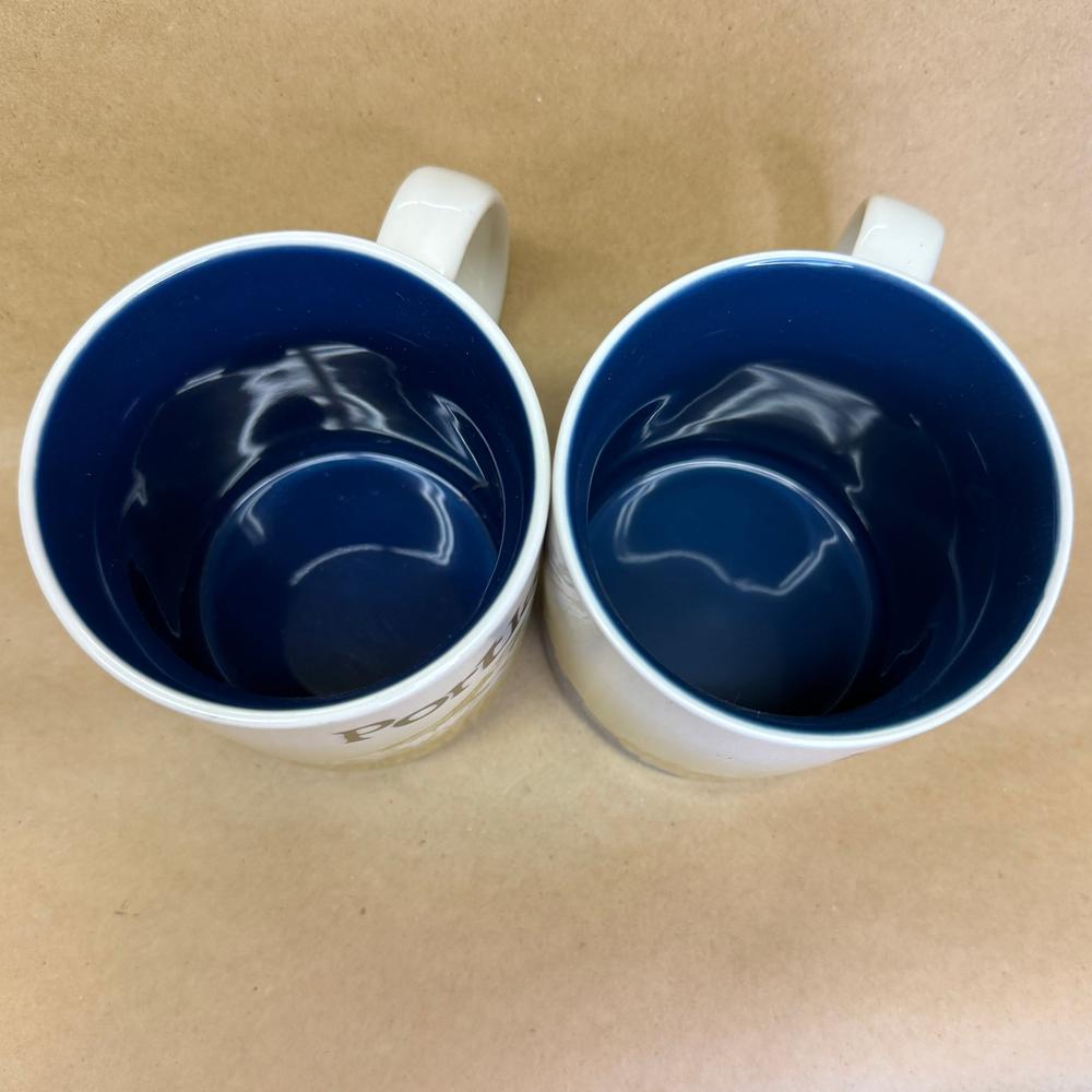 Starbucks Global Icon Collector Series Portland Mugs-2012 Pair
