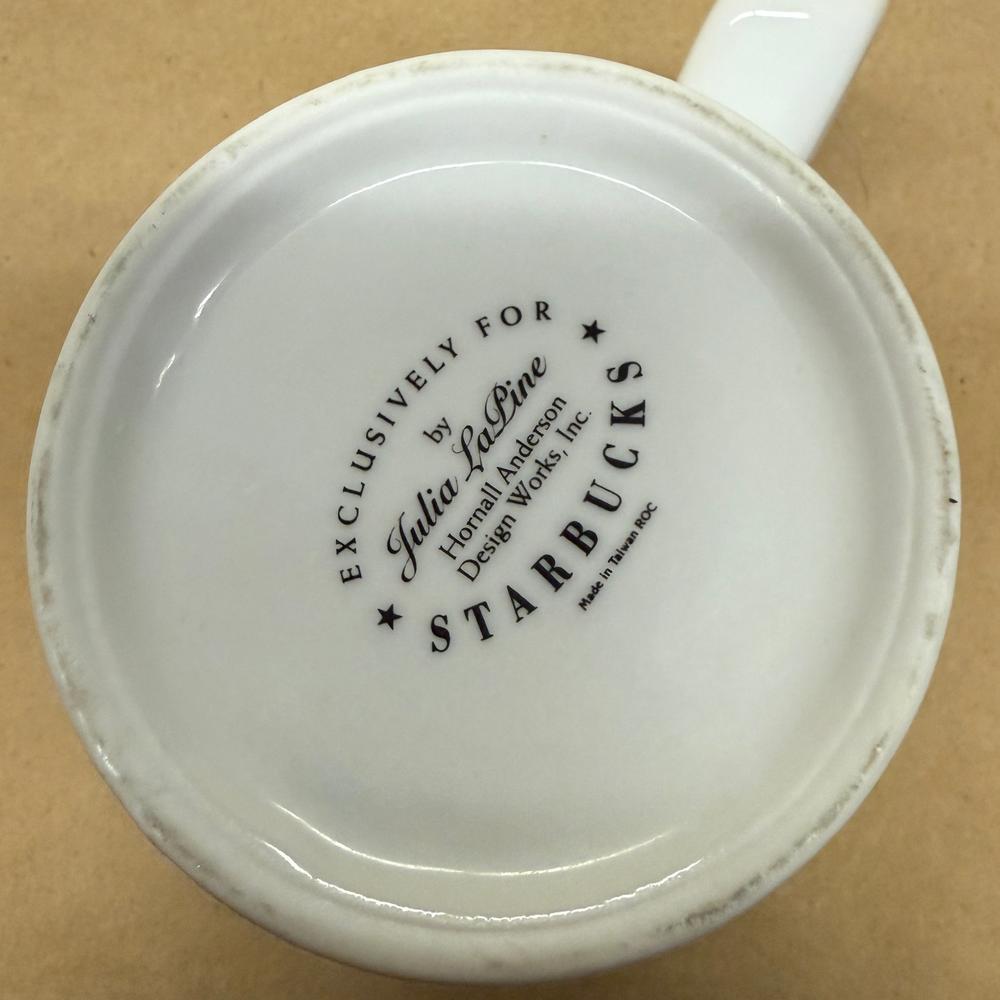 Starbucks Julia LaPine Cupid Valentine Mug