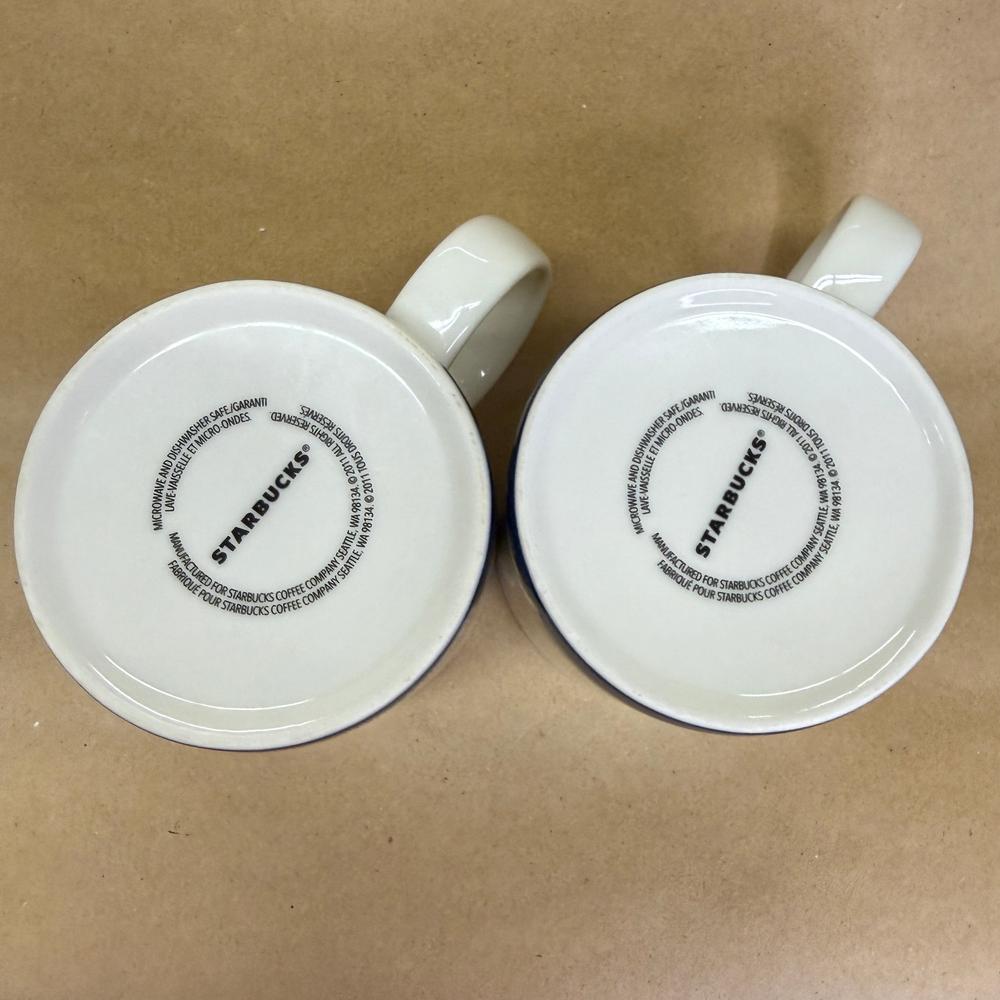Starbucks Global Icon San Antonio Mugs Pair-2009