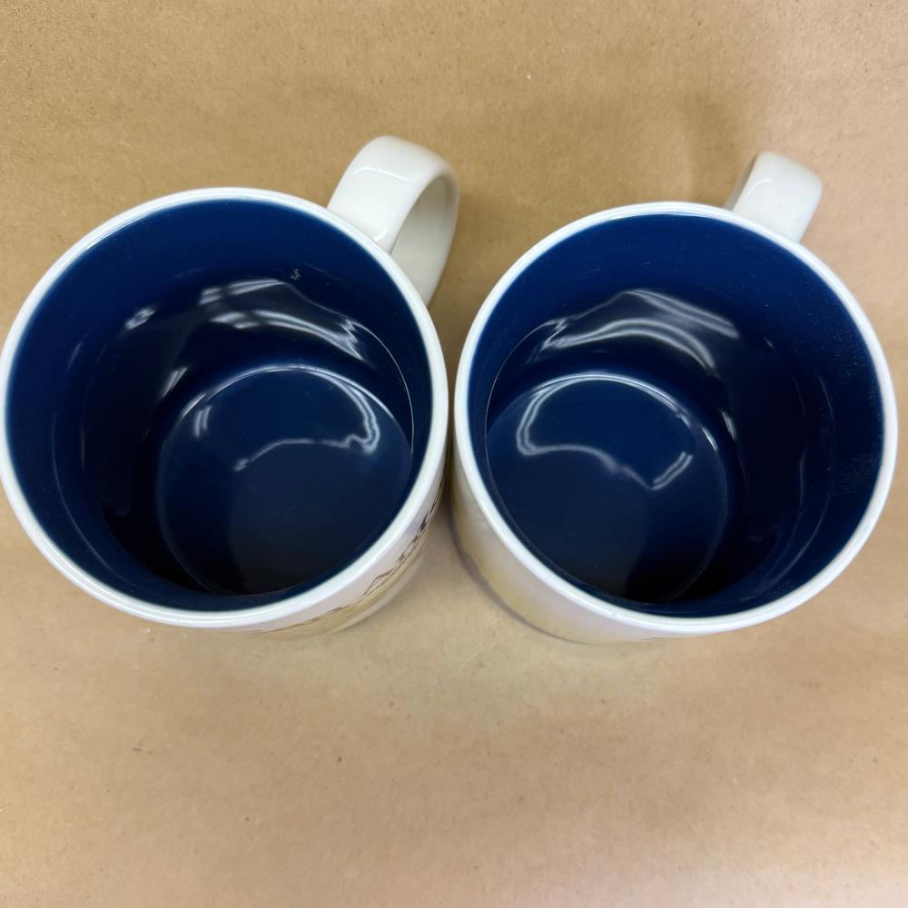 Starbucks Global Icon San Antonio Mugs Pair-2009