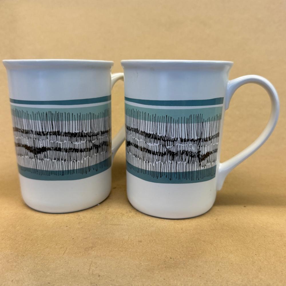 Caribou Coffee Lakeshore Art Mug-2015 Pair