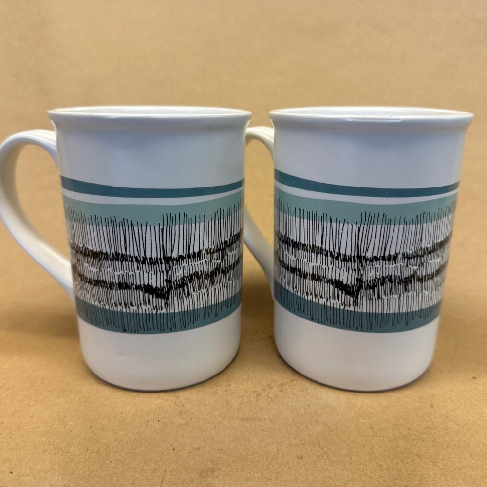 Caribou Coffee Lakeshore Art Mug-2015 Pair