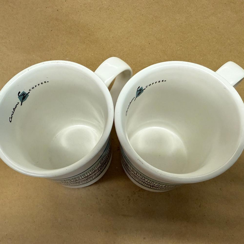 Caribou Coffee Lakeshore Art Mug-2015 Pair