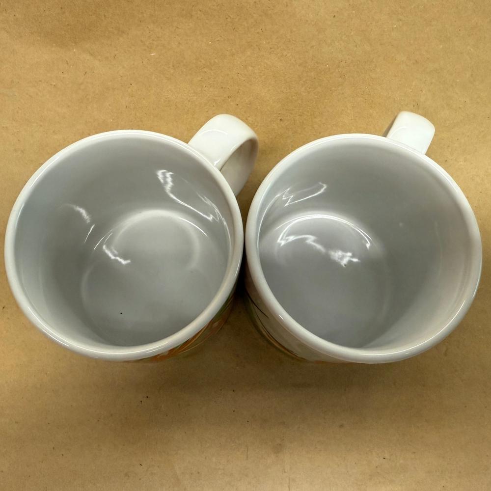 Hawaii Island Heritage Bird of Paradise Mugs-Pair 1998