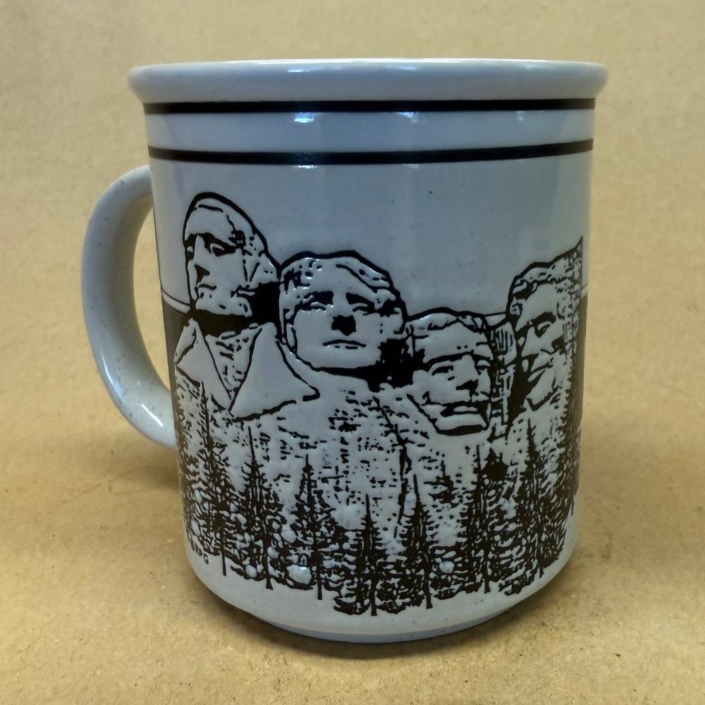 Mount Rushmore Stoneware Mug