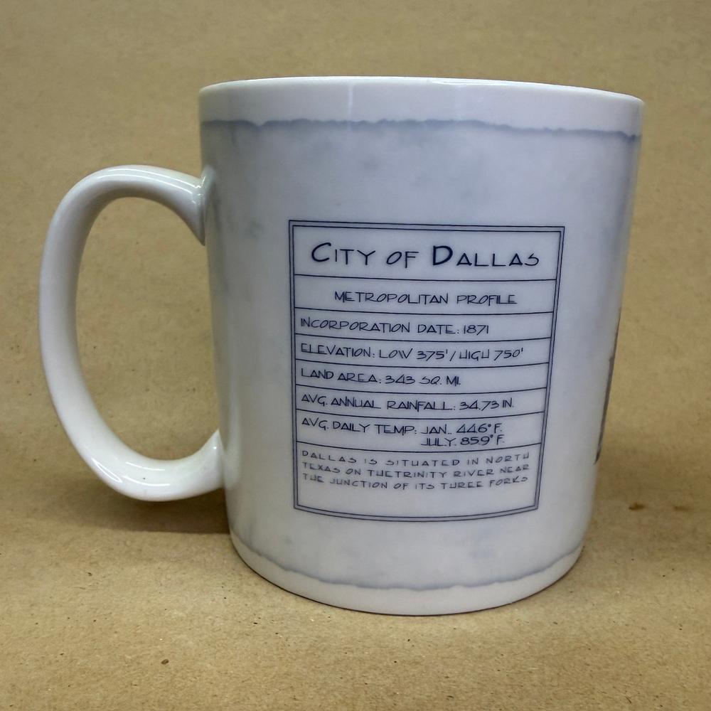 Starbucks Architecture Series Dallas Mug-2006