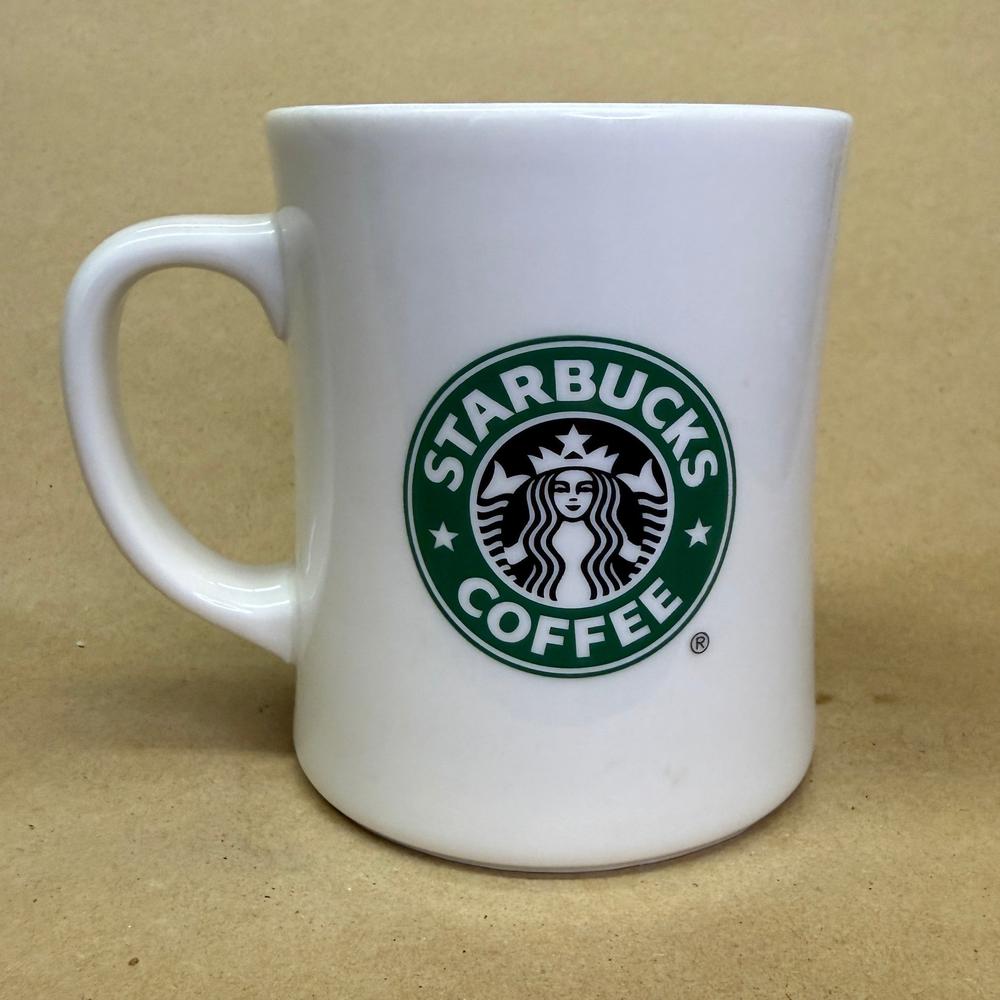 Starbucks Split Tail Logo with Green Siren Logo Mug-2008