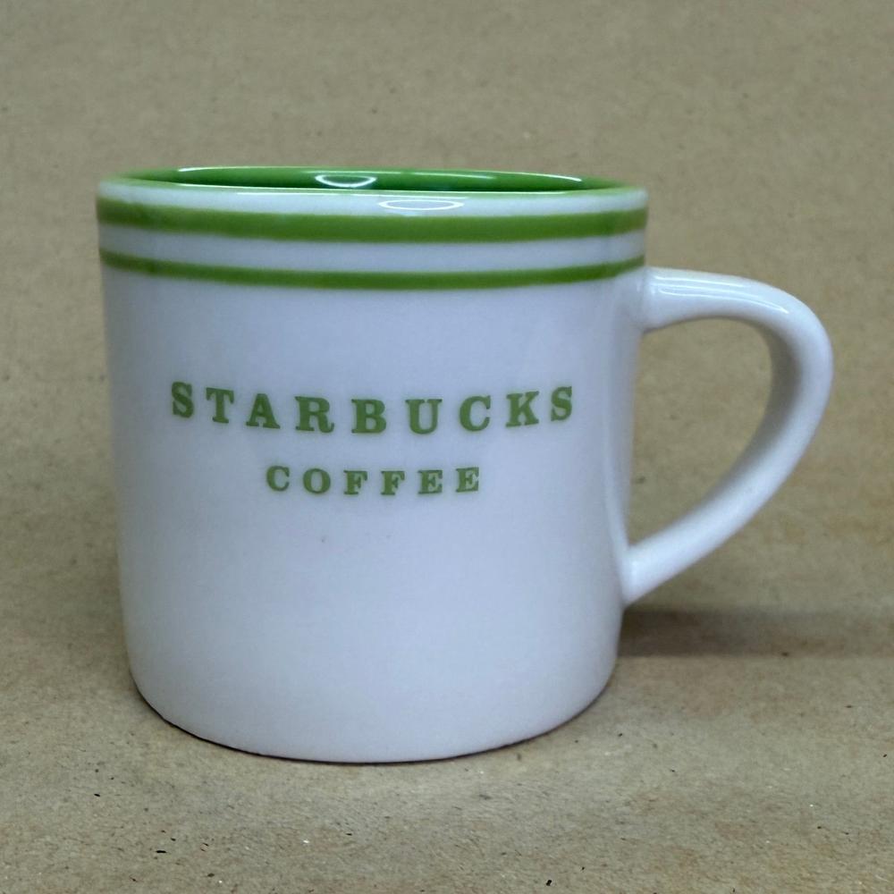 Starbucks Green Vintage Diner Ornament Mug-2004