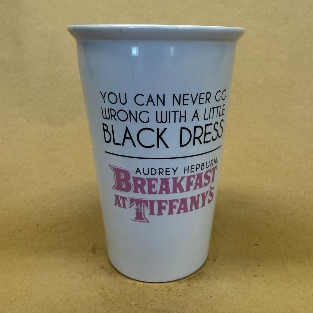 Audrey Hepburn Breakfast at Tiffany's Little Black Dress Tumbler-2012