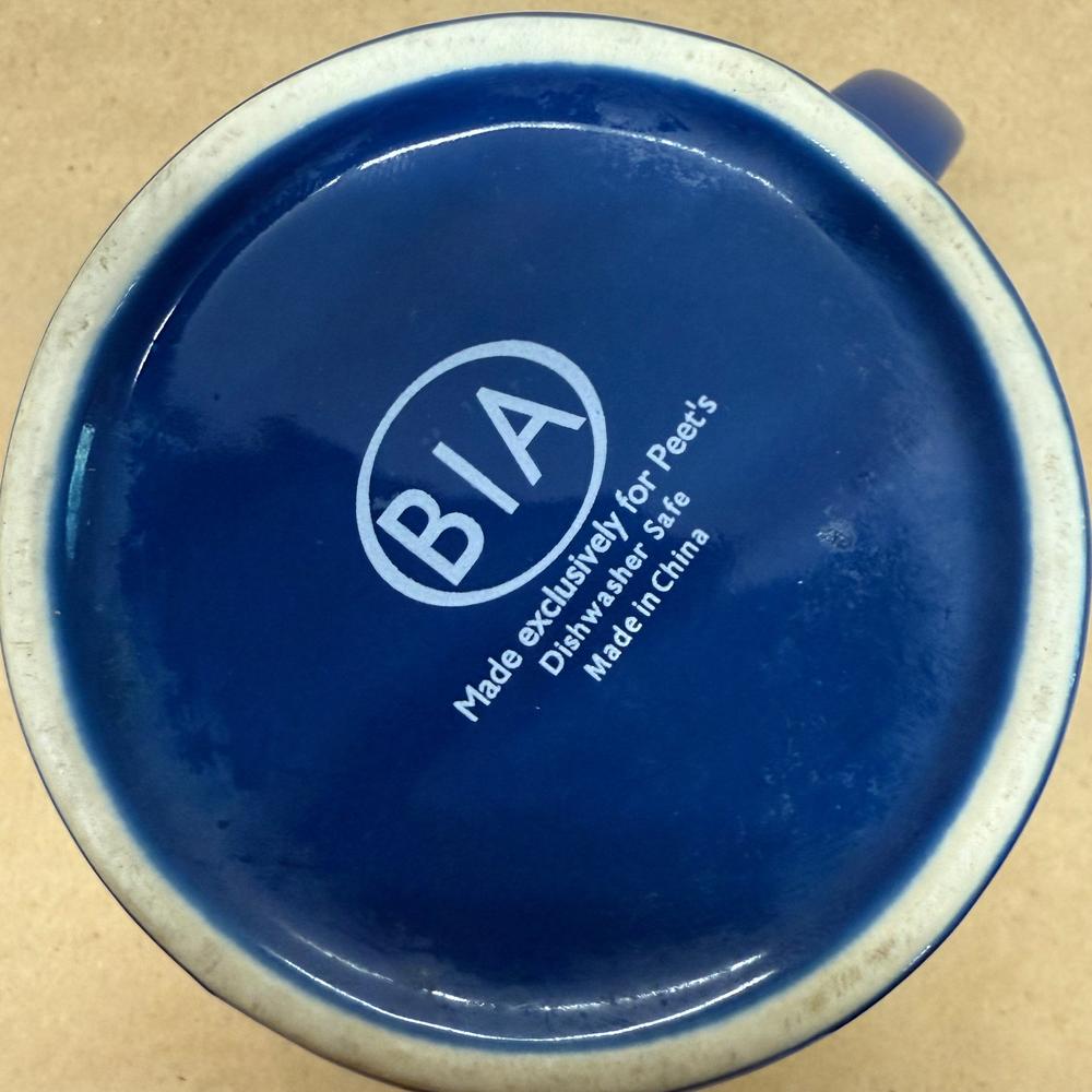 Peet's Coffee & Tea Blue Mug