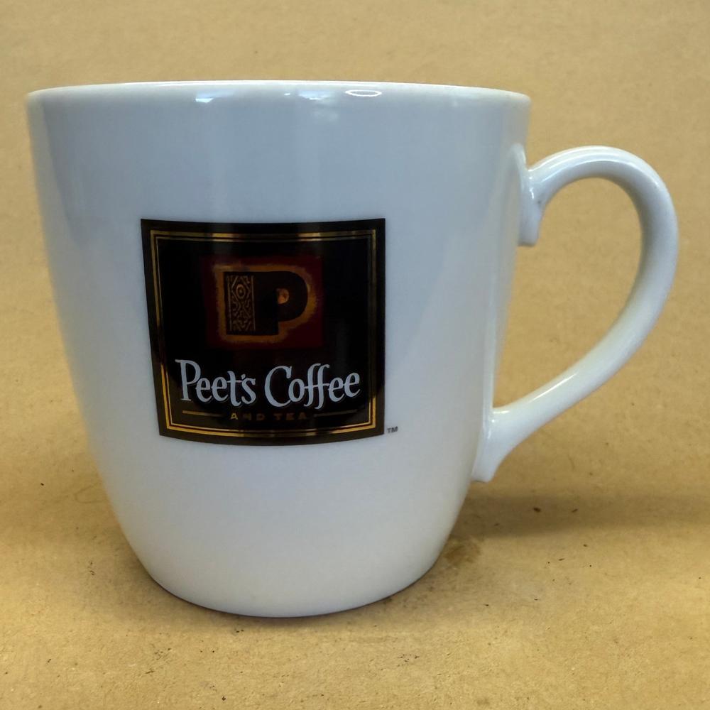 Peet's Coffee & Tea White Mug