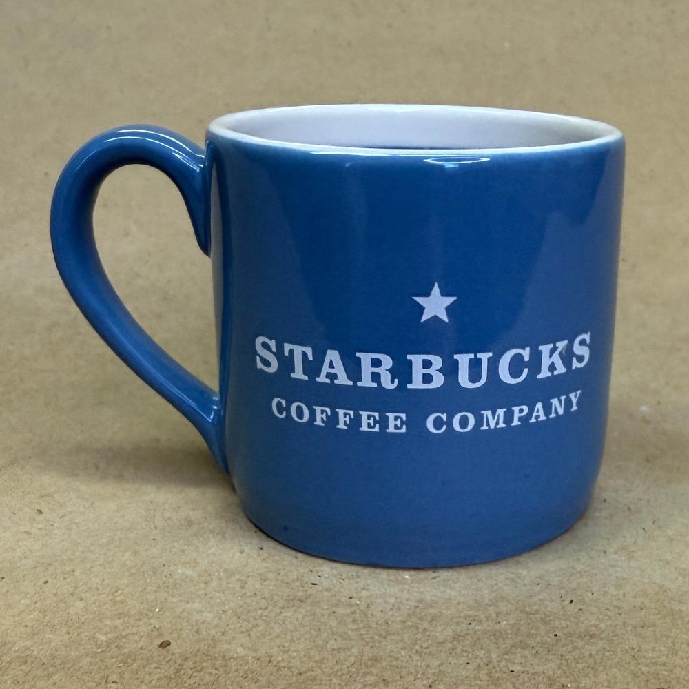 Starbucks Royal Blue Vintage Diner Ornament Mug-2000