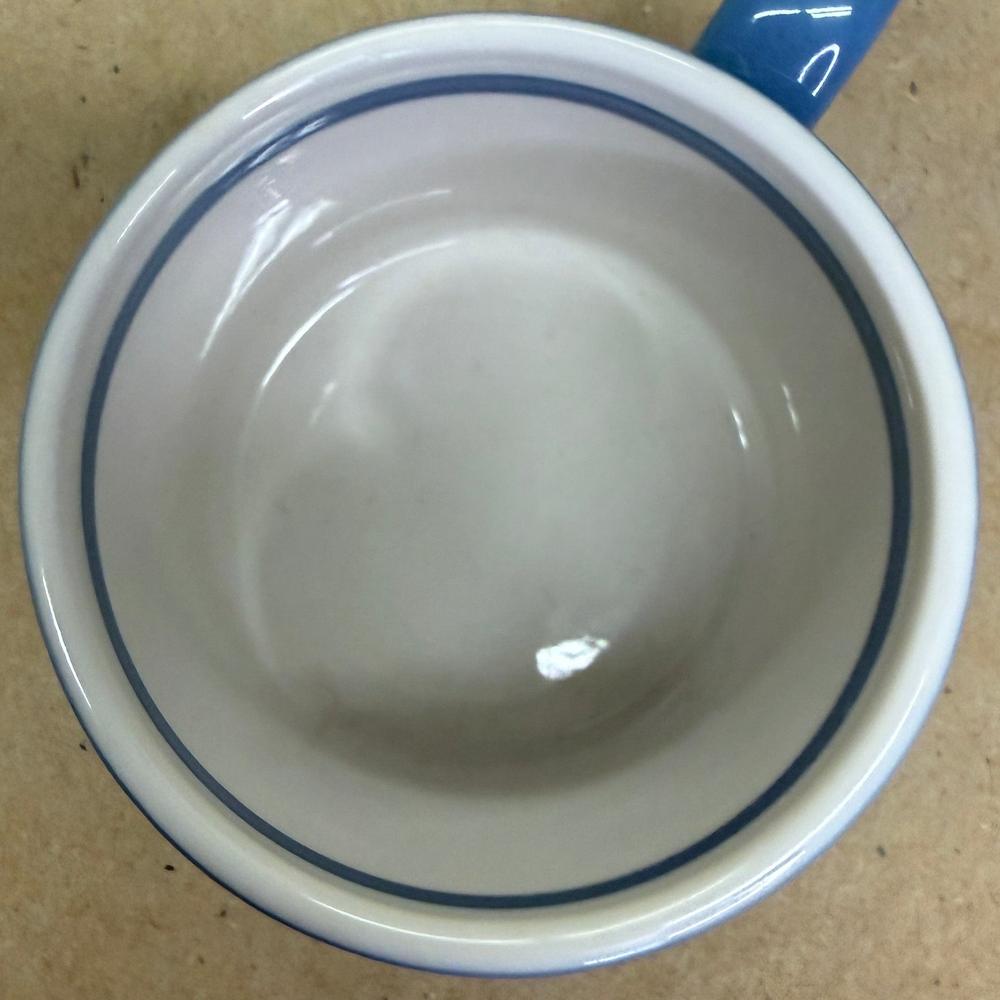 Starbucks Royal Blue Vintage Diner Ornament Mug-2000