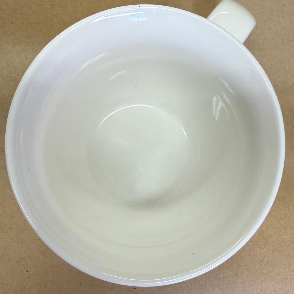 Starbucks White Green Siren Flared Rim Mug-2016