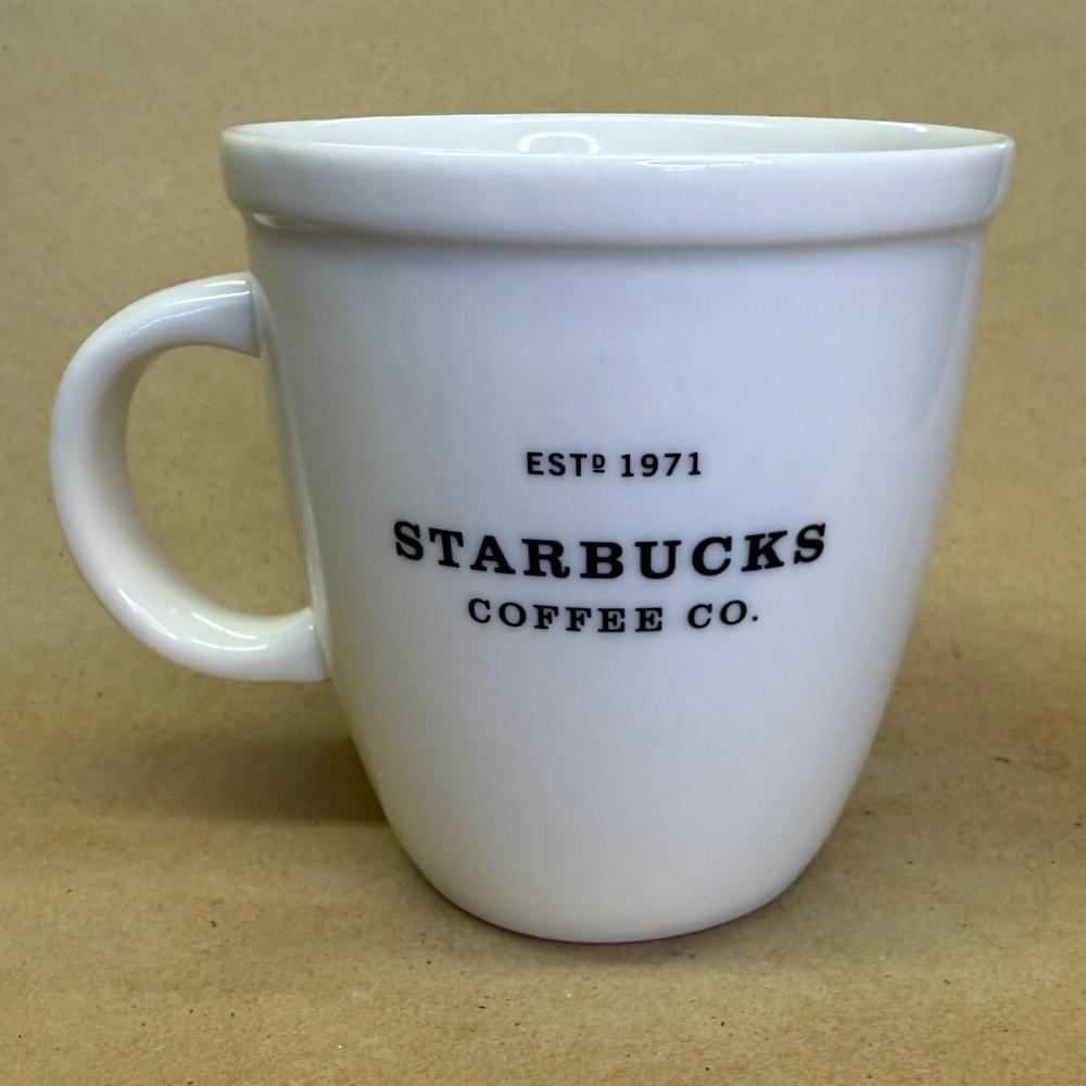 Starbucks Barista Abbey White Est. 1971 Mug-2001
