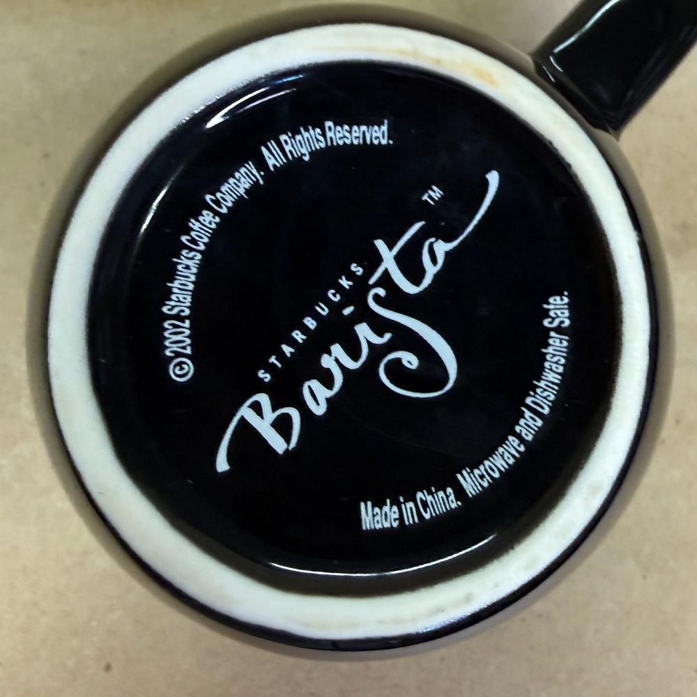 Starbucks Barista Abbey Black Est. 1971 Mug-2002