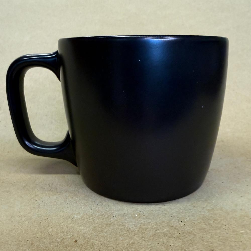Starbucks Matte Black with Glossy Text Mug-2018