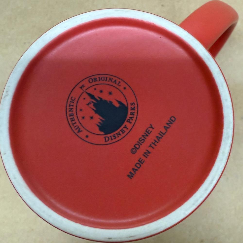 Disney Parks Disneyland Mickey Mouse Red Polka Dot Mug