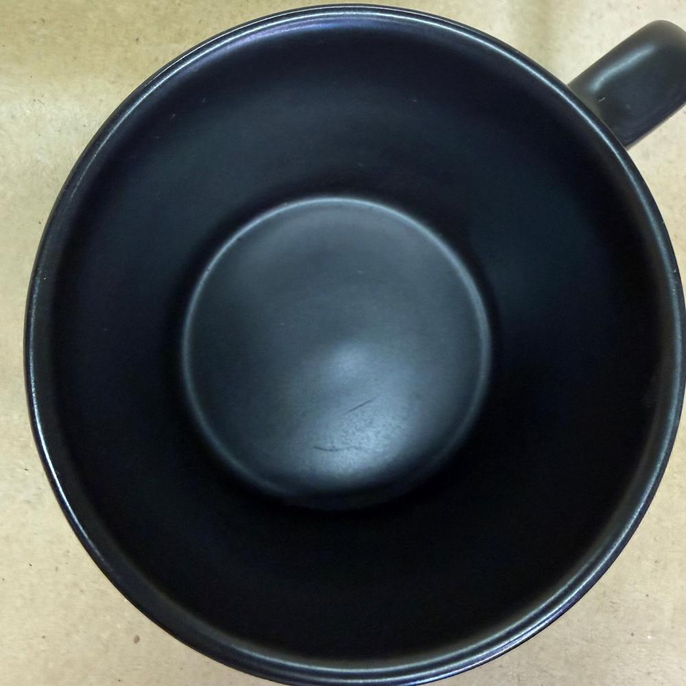 Starbucks Matte Black with Glossy Text Mug-2018