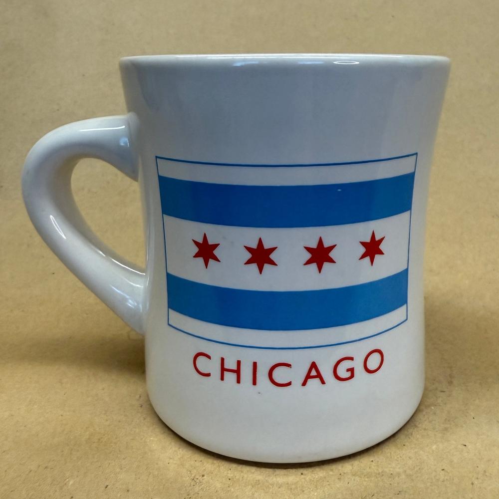 Intelligentsia Coffee Chicago Flag Diner Mug