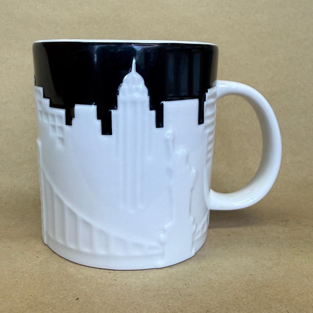 Starbucks New York City Yellow Taxi Relief Mug-2012