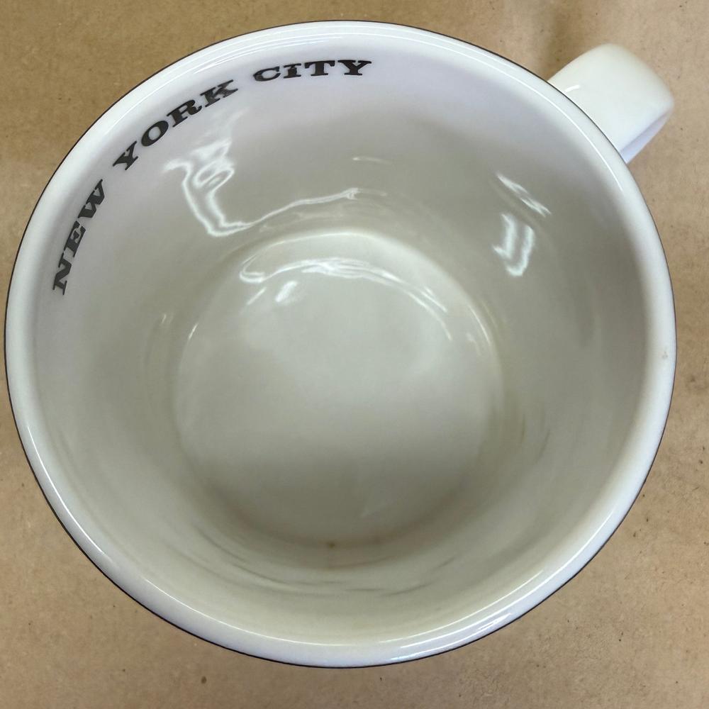 Starbucks New York City Yellow Taxi Relief Mug-2012