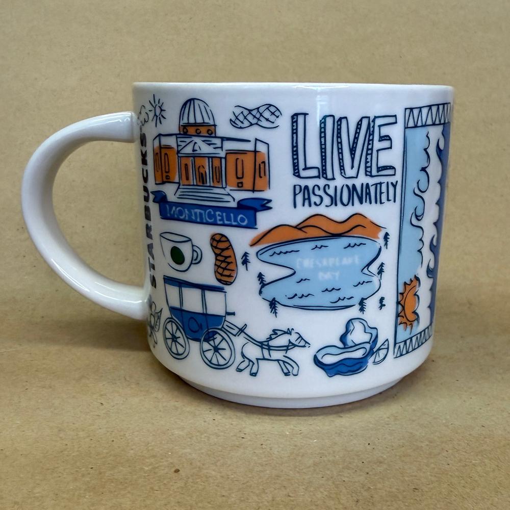 Starbucks Been There Series Virginia Mug NIB-2017
