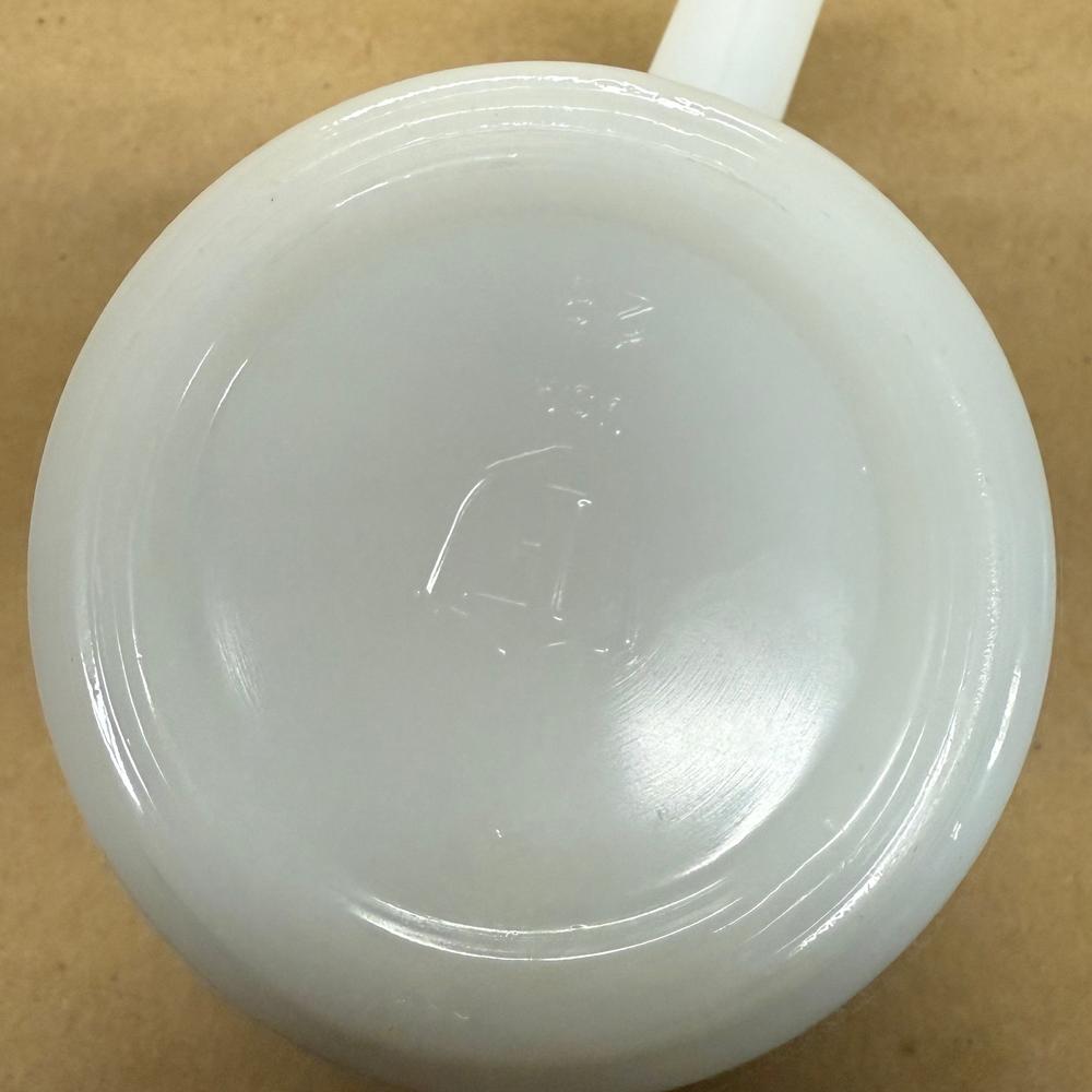 American Greetings Love is the magic of Christmas Milk Glass Mug