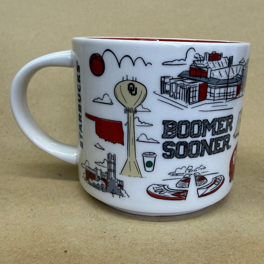 Starbucks Been There Series University of Oklahoma Mug NIB-2022