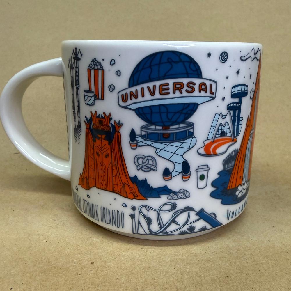 Starbucks Been There Series Universal Orlando Resort Mug NIB-2023