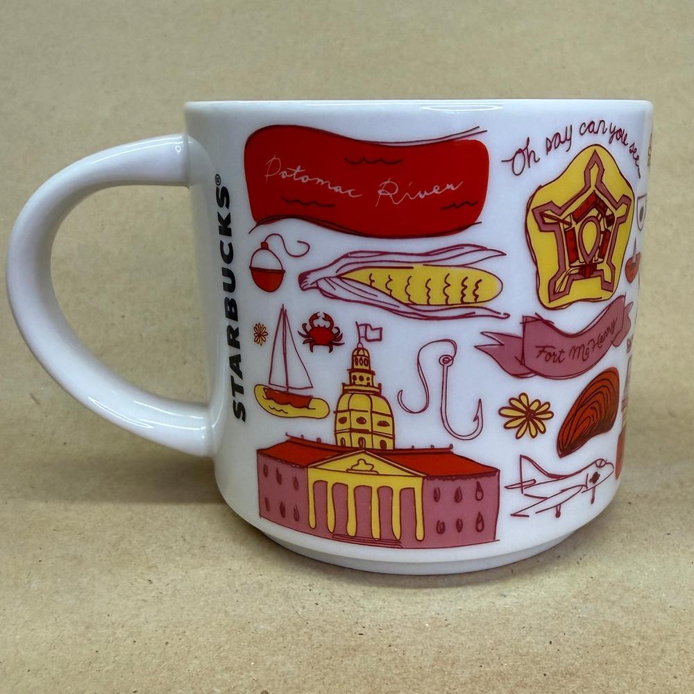 Starbucks Been There Series Maryland Mug NIB-2017