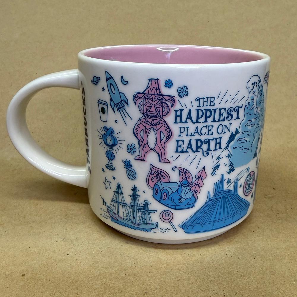 Starbucks Been There Disneyland Happiest Place on Earth Mug NIB-2019