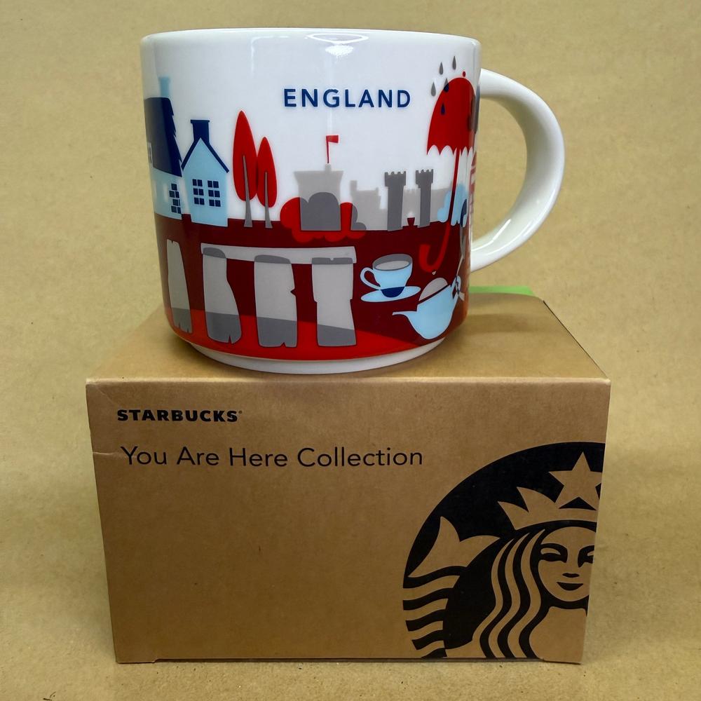 Starbucks You Are Here Series England Mug NIB-2017