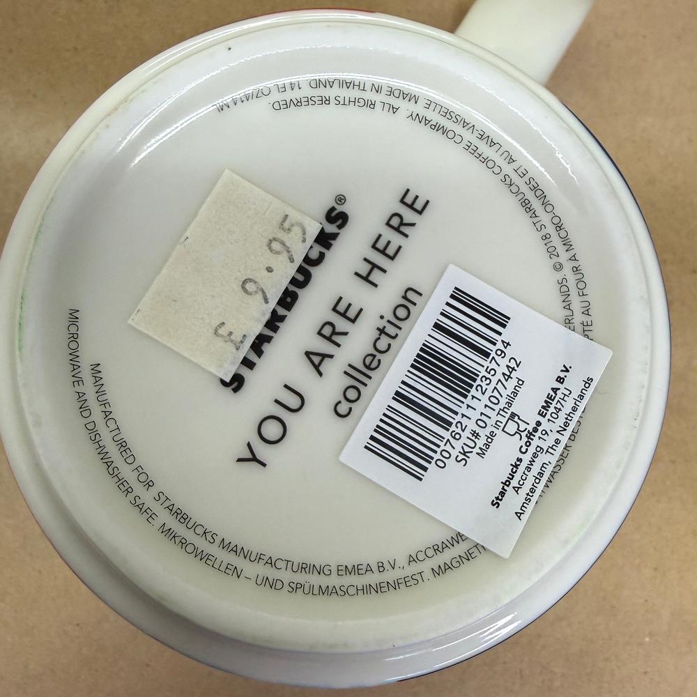 Starbucks You Are Here Series England Mug NIB-2017