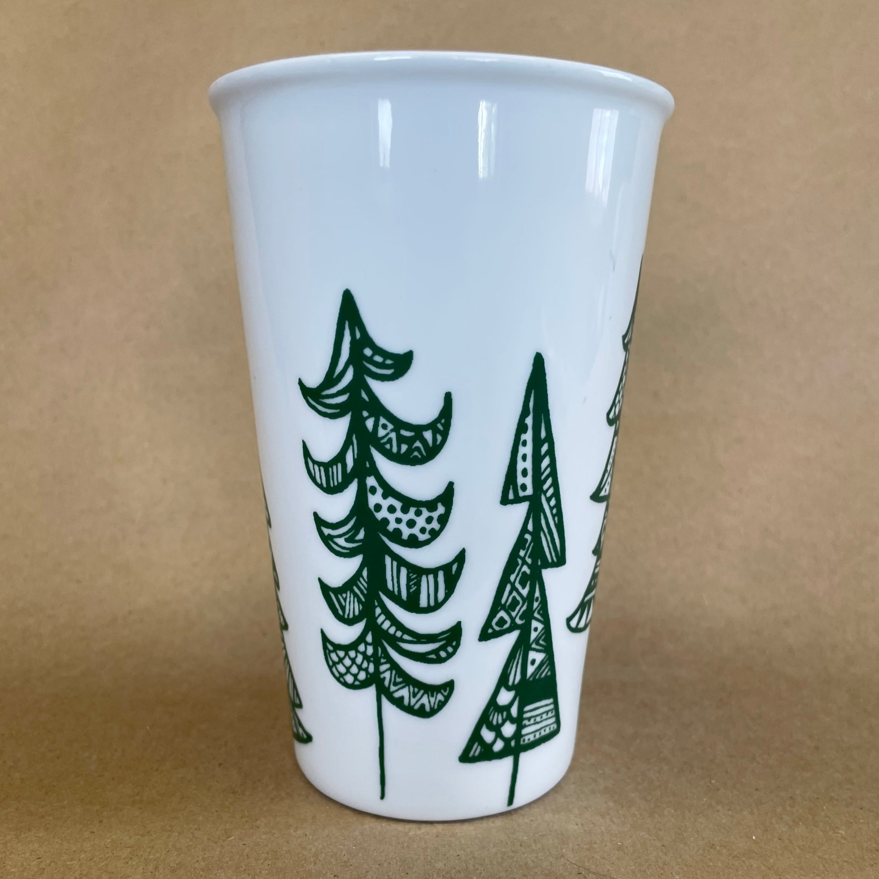 Starbucks Tall Christmas Tree Mug-2015