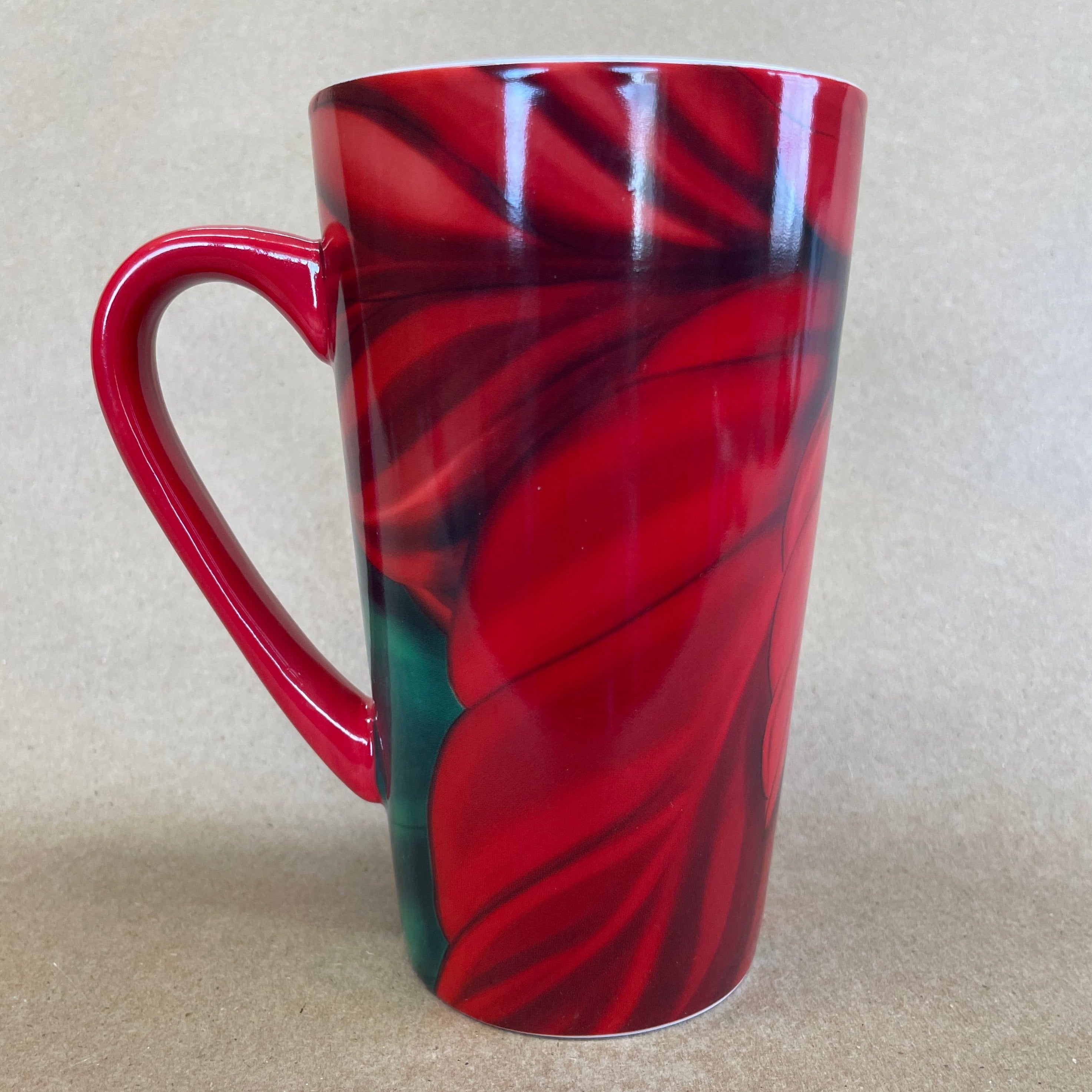Starbucks Tall Poinsettia Christmas Mug-2020