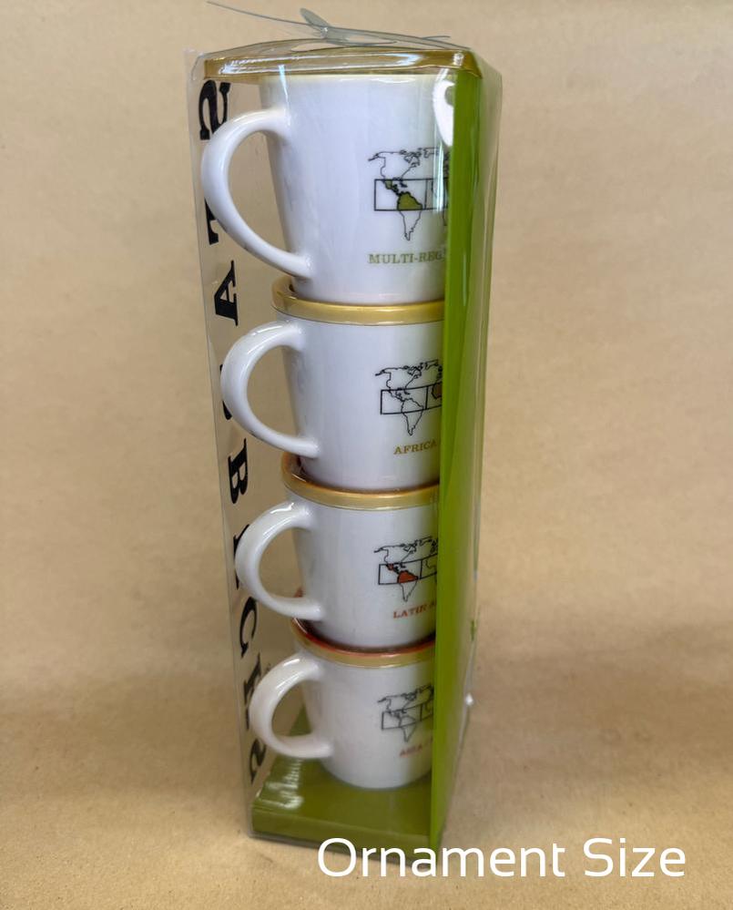 Starbucks World Demitasse Set of Four Mugs NIB-2006