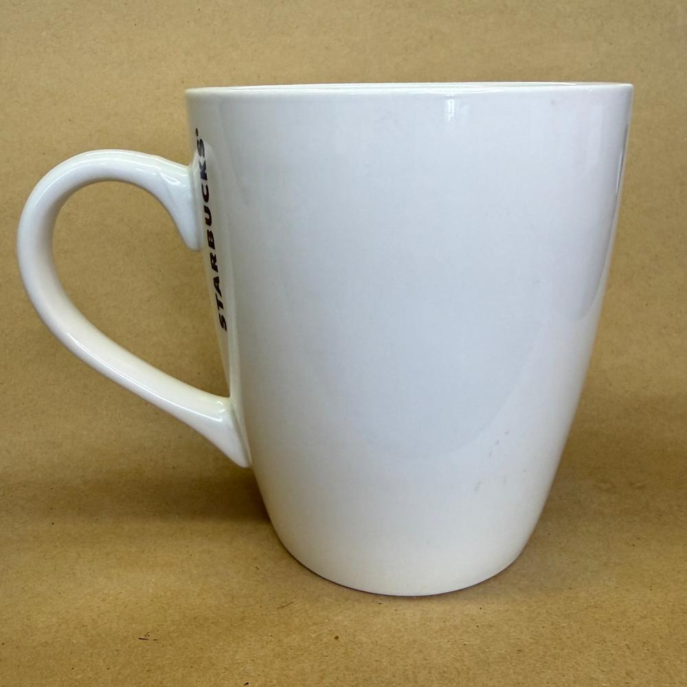 Starbucks Oversized White with Green Siren Giant Mug