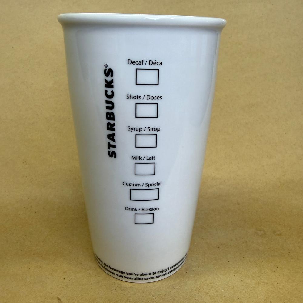 Starbucks with Green Siren Logo Order Tumbler-2014