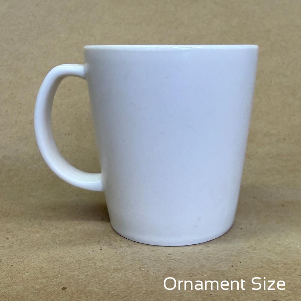 Starbucks White Etched Siren with D on Handle Demitasse Mug-2015