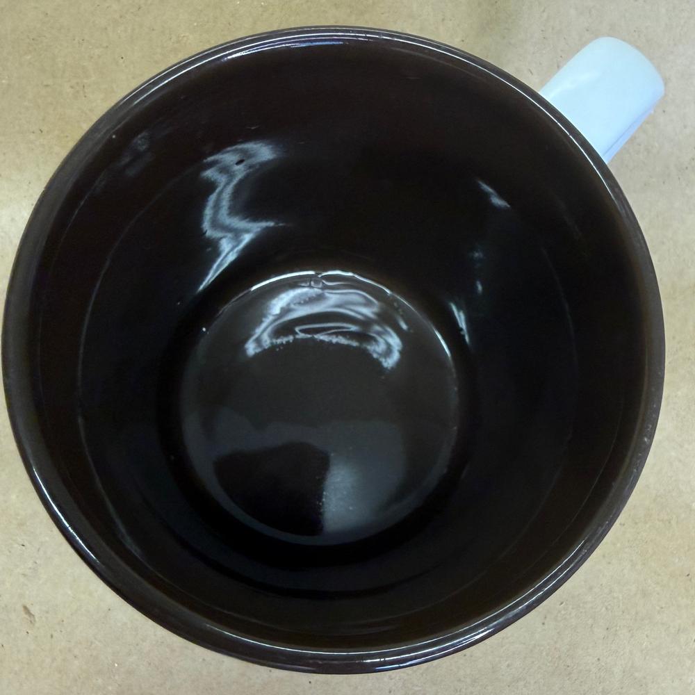 Caribou Coffee Raised Brown Caribou Silhouette Mug-2013