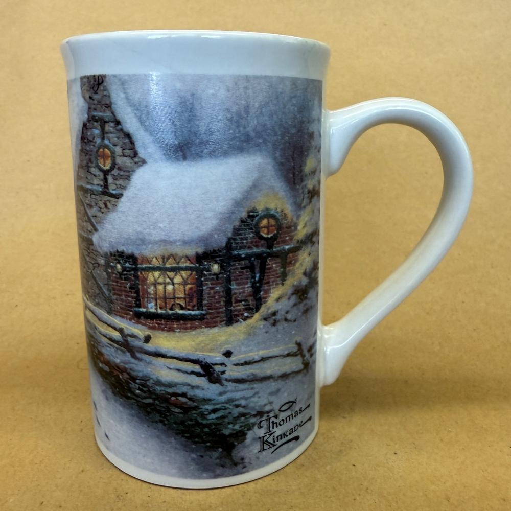 Thomas Kinkade Olde Porterfield Gift Shoppe Mug-1991