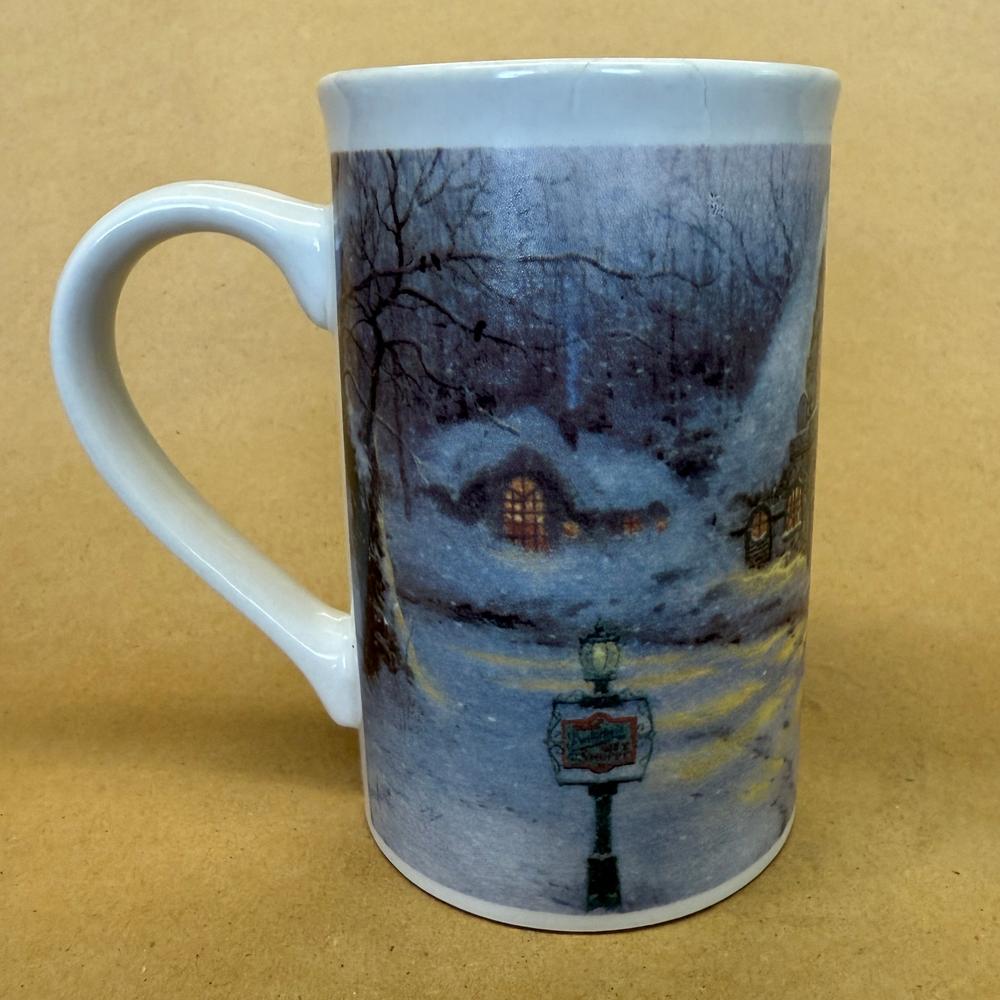 Thomas Kinkade Olde Porterfield Gift Shoppe Mug-1991