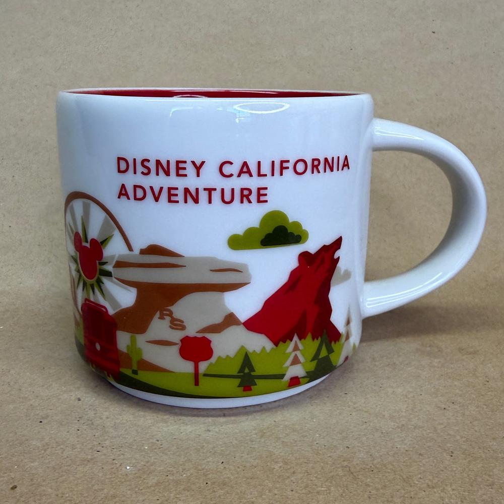 Starbucks You Are Here Series Disney Parks California Adventure Mug
